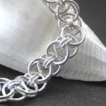 helm chainmaille necklace