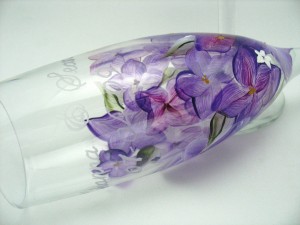 Lilac flat close up